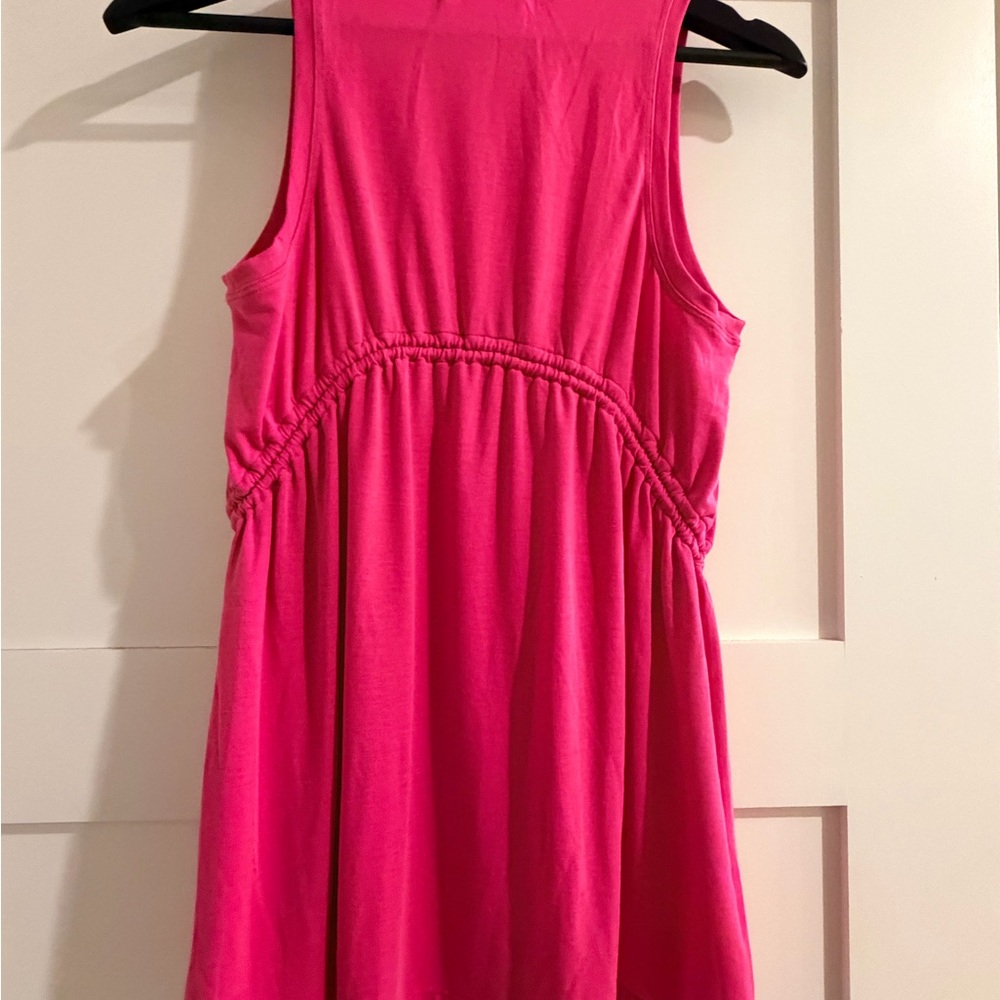 Athleta Pink Air Out Cinch Tank Top - Picture 5 of 6